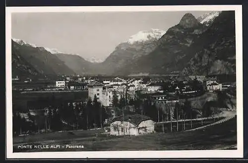 AK Ponte nelle Alpi, Panorama