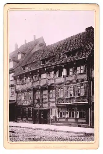 Fotografie Lautz, Darmstadt, Ansicht Göttingen, Fachwerkhaus Alte Fink