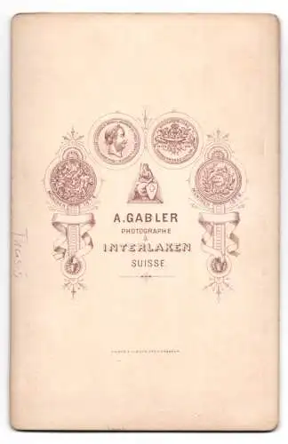 Fotografie A. Gabler, Interlaken, Ansicht Thusis, Pont de Viamala II.