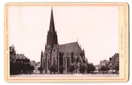 Fotografie Römmler & Jonas, Dresden, Ansicht Hannover, Platz mit der Christuskirche