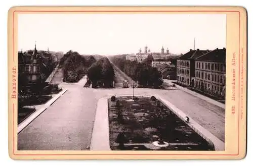 Fotografie Römmler & Jonas, Dresden, Ansicht Hannover, Blick in die Herrenhauser Allee