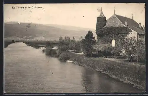 AK Gals, La Thièle, Panorama et le Château