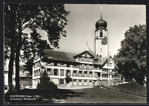 AK Schwende /App, Ferienheim Wädenswil