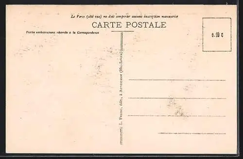 AK Salève /Hte-Savoie, Au Sommet du Salève, Vue sur Genève et le Lac Léman, La Table d`Orientation