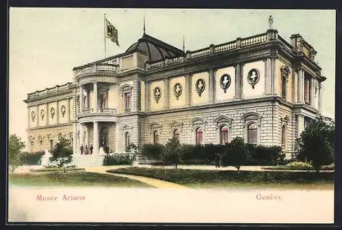 AK Genève, Musée Ariana