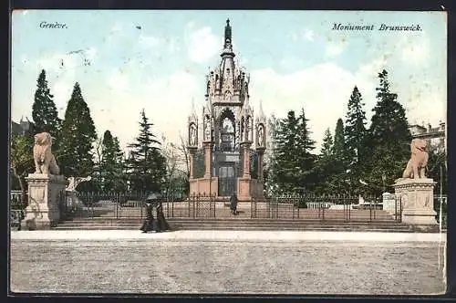 AK Genève, Monument Brunswick