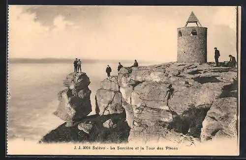 AK Salève, La Sorcière et la Tour des Pitons