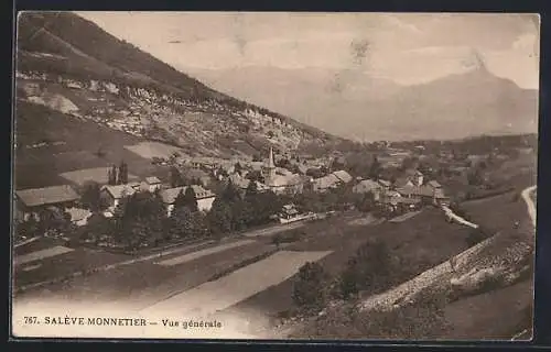 AK Salève Monnetier, Vue generale