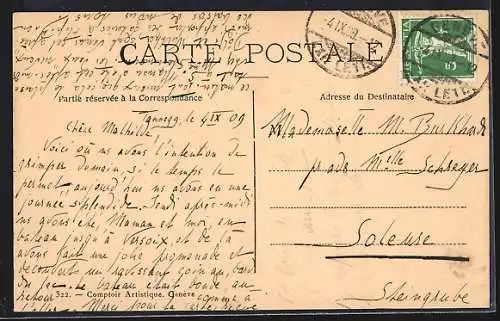 AK Salève, Mont-Salève, Rochers de Faverge