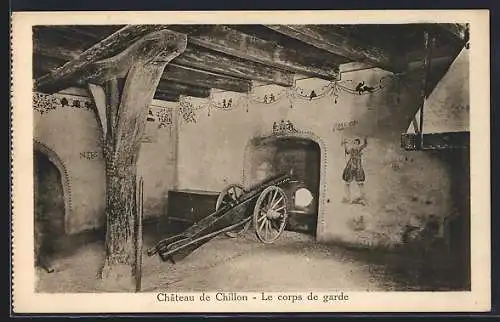 AK Chillon, Château de Chillon, Le corps de garde