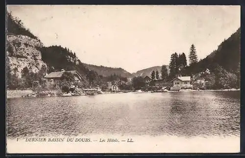 AK Saut du Doubs, Dernier Bassin du Doubs, Les Hôtels