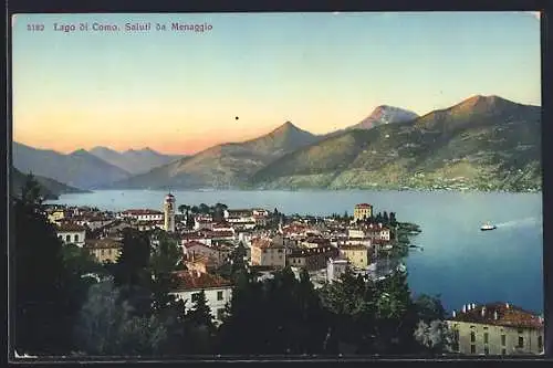 AK Menaggio /Lago di Como, Panorama