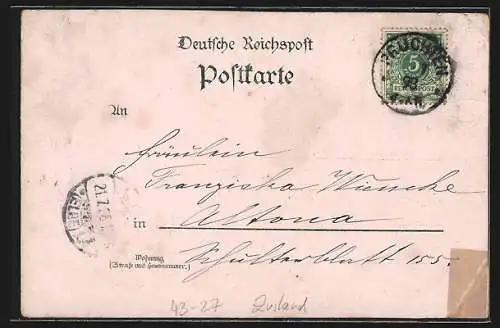 AK Hamburg, Käseverkäufer auf dem Markt