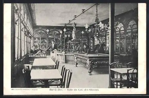 AK Bar-le-Duc, Salle du Café des Oiseaux, Billard