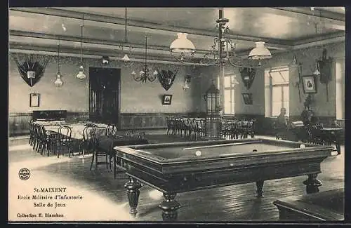 AK St-Maixent, Ecole Militaire d`Infanterie, Salle de Jeux