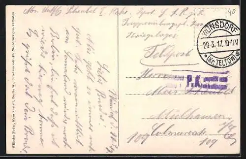 AK Zossen-Wünsdorf, Kriegsgefangene im Gefangenenlager