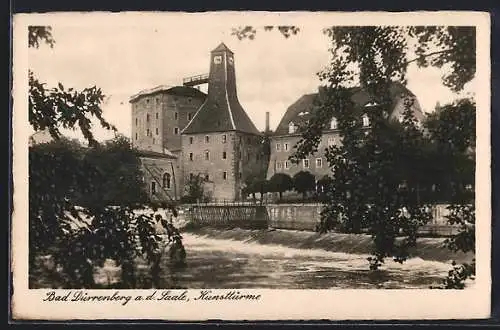 AK Bad Dürrenberg / Saale, Kunsttürme