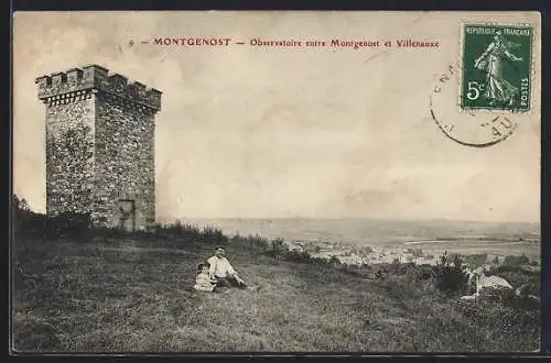 AK Montgenost, Observatoire entre Montgenost et Villenauxe