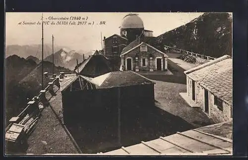 AK Observatoire et Sommet du Pic du Midi