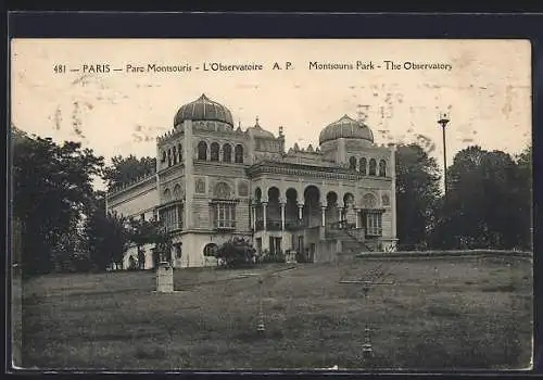 AK Parsi, Parc Montsouris, L`Observatoire