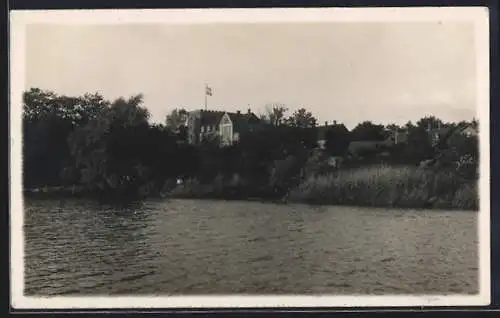 AK Ry, Ortsansicht vom Wasser aus