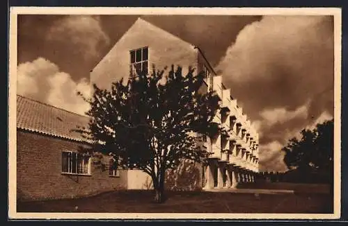 AK Aarhus, Mehrstöckiges Wohnhaus, Seitenansicht