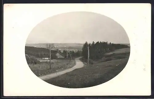 AK Bjerring, Panorama mit Landstrasse