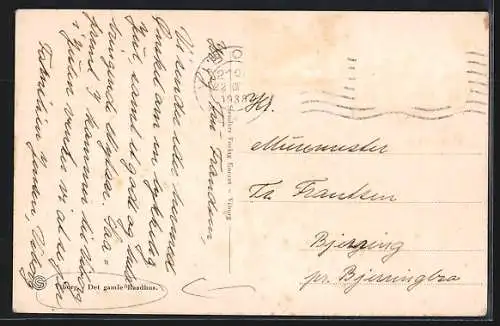 Künstler-AK Viborg, Det gamle Raadhus