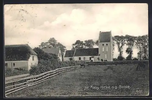 AK Norre Aaby, Kirke og Skole