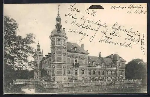 AK Frijsenborg, Blick auf das Schloss