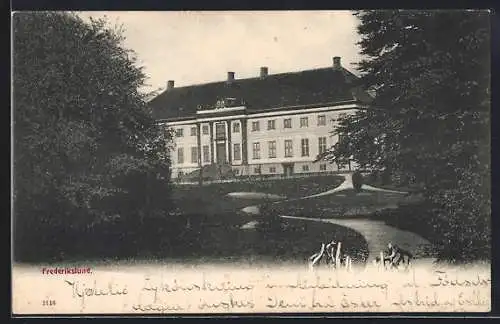 AK Frederikslund, Schloss mit Anlagen