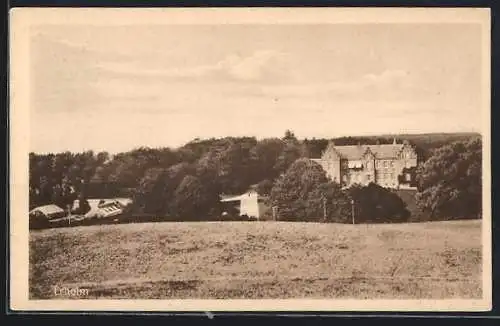 AK Erholm, Ortspartie mit Schloss