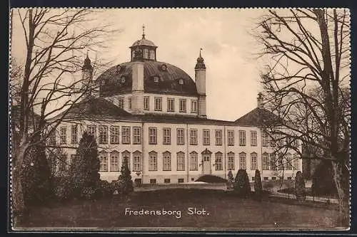 AK Fredensborg, Slot, Fassade des Schlosses
