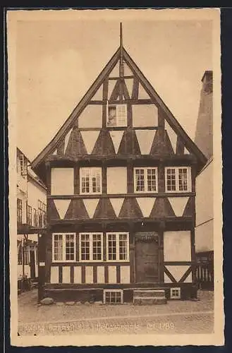 AK Kolding, Gammelt Hus i Helligkorsgade