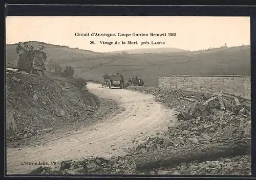 AK Lastic, Virage de la Mort, Coupe Gordon Bennett 1905, Autorennen