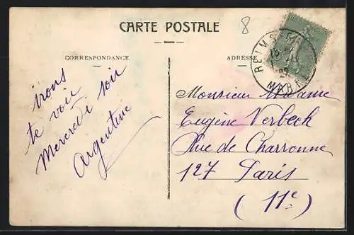 AK Le Puy-de-Dome, Passage du Tramway au grand Rocher et vue prise sur les Puys Nord