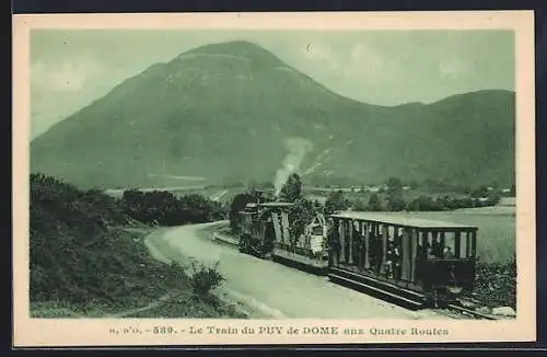 AK Quatre-Routes, Le Train du Puy de Dome