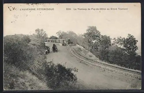 AK Grand Tournant, Le Tramway du Puy-de-Dome