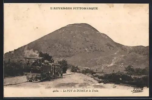 AK Le Puy-de-Dome, Le Chemin de Fer