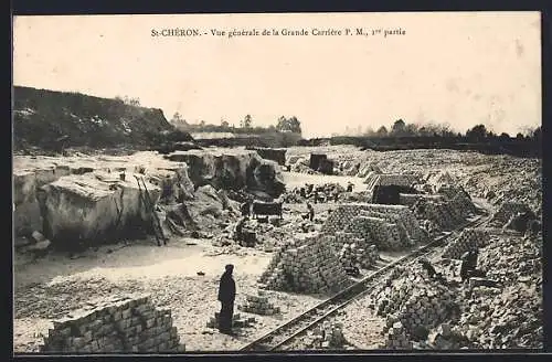 AK St-Chéron, Vue generale de la Grande Carriere
