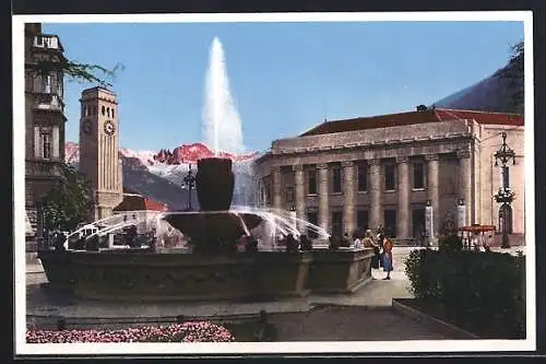 AK Bolzano, Fontana delle Rane e Stazione nuova