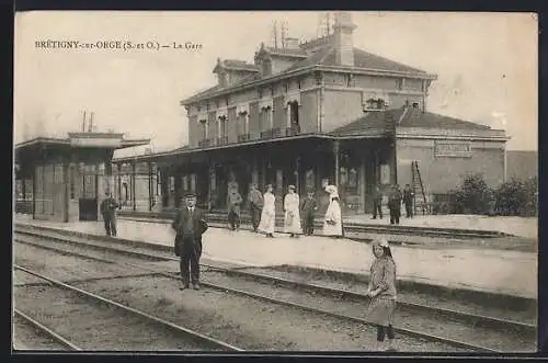 AK Brétigny-sur-Orge, La Gare