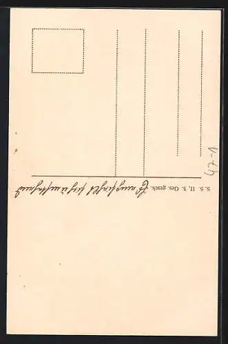 Künstler-AK Berlin, R. Trenkel, Altbekannte Studenten-Buchhandlung, Luisenstrasse 52, studentische Szene