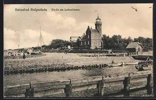 AK Stolpmünde, Partie am Lotsenhaus