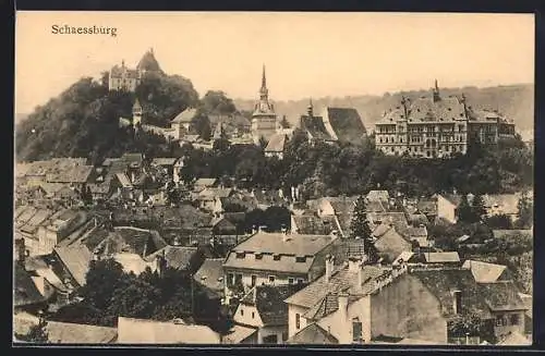 AK Schaessburg, Blick über die Dächer