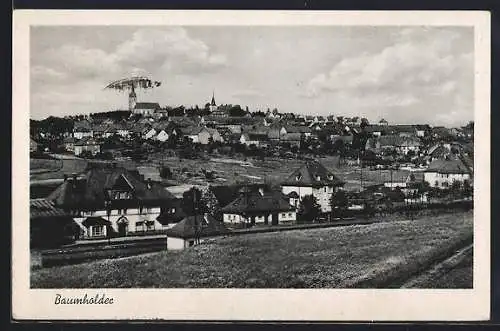 AK Baumholder, Ortsansicht aus der Ferne