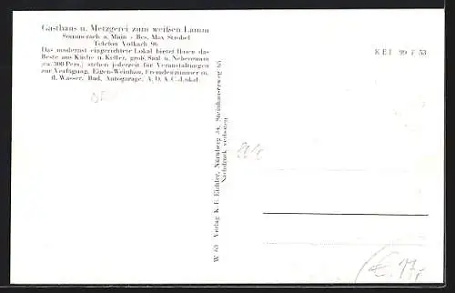 AK Sommerach a. Main, verschiedene Ortsansichten