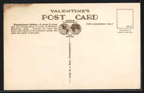 AK London, Westminster Abbey