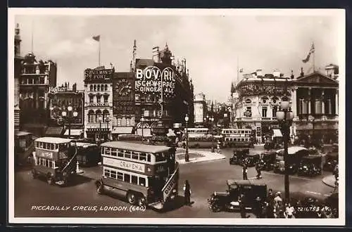 AK London, Piccadilly Circus