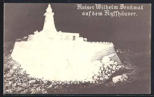 AK Kyffhäuser, Kaiser-Weilhelm-Denkmal